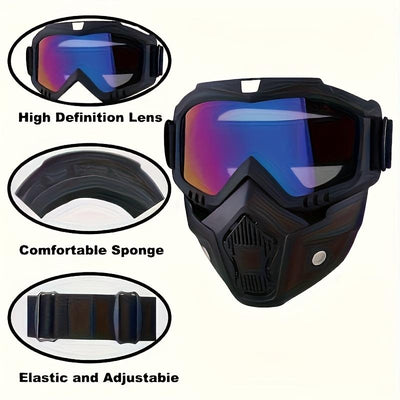 Full-Face Protective Goggle for Yard Work & DIY