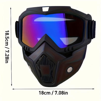 Full-Face Protective Goggle for Yard Work & DIY