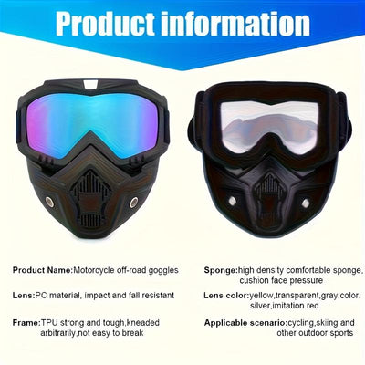 Full-Face Protective Goggle for Yard Work & DIY